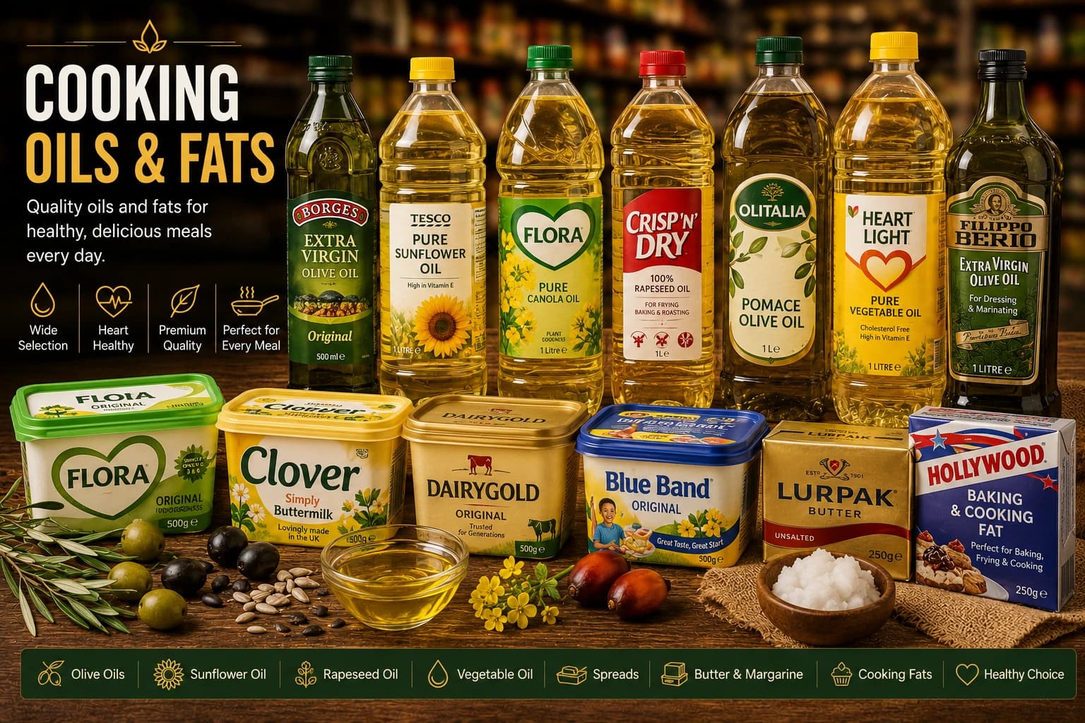 Cooking Oils & Fats category artwork