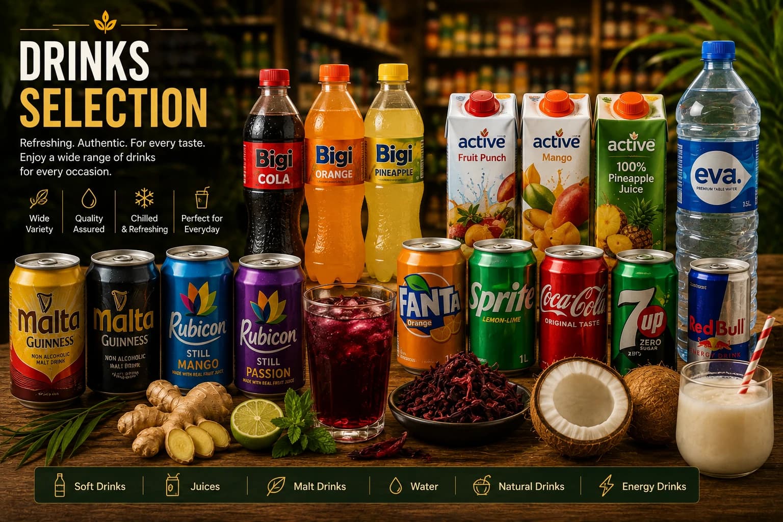 Drinks Selection category artwork
