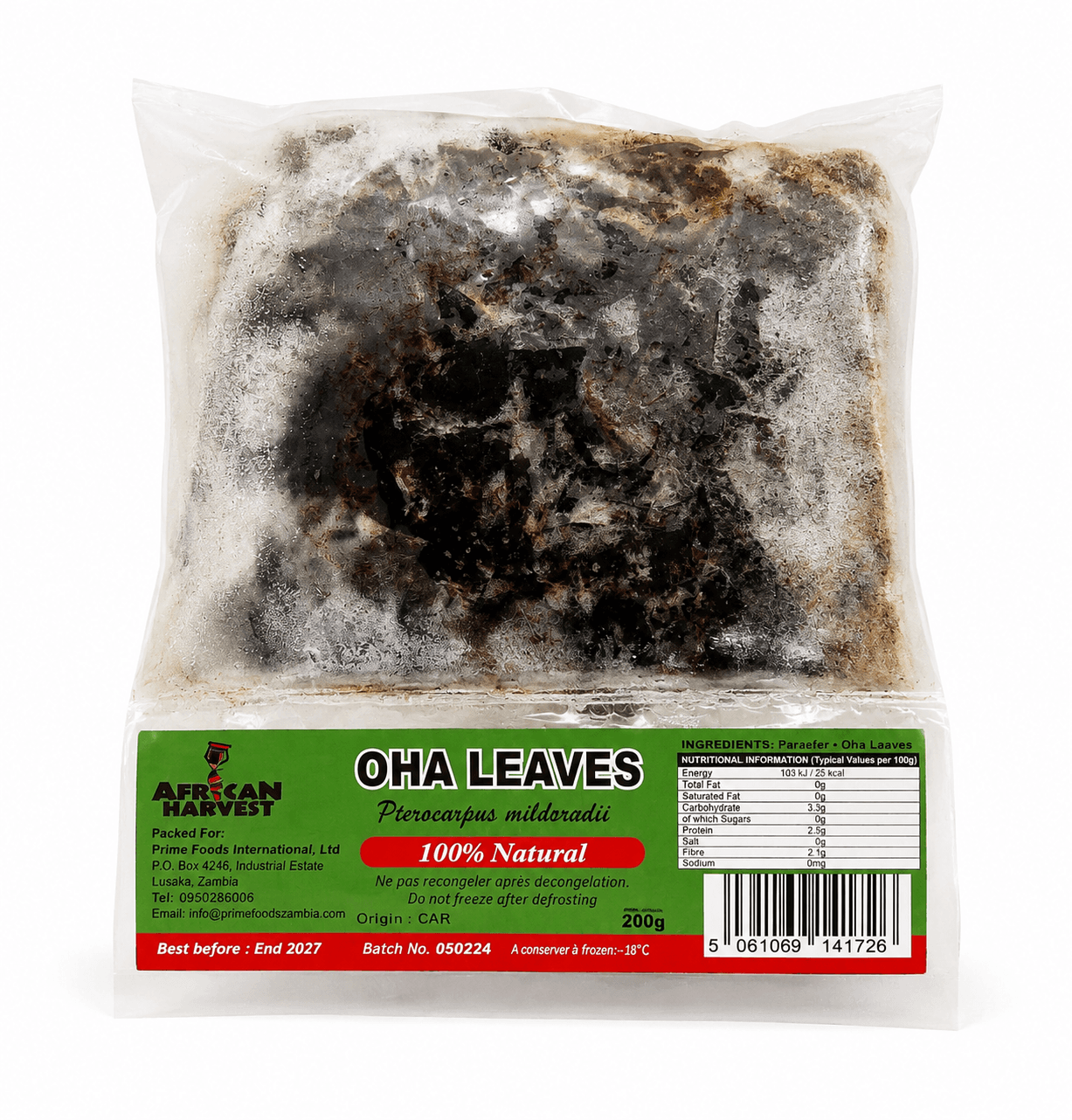 Oha leaves-Frozen product image